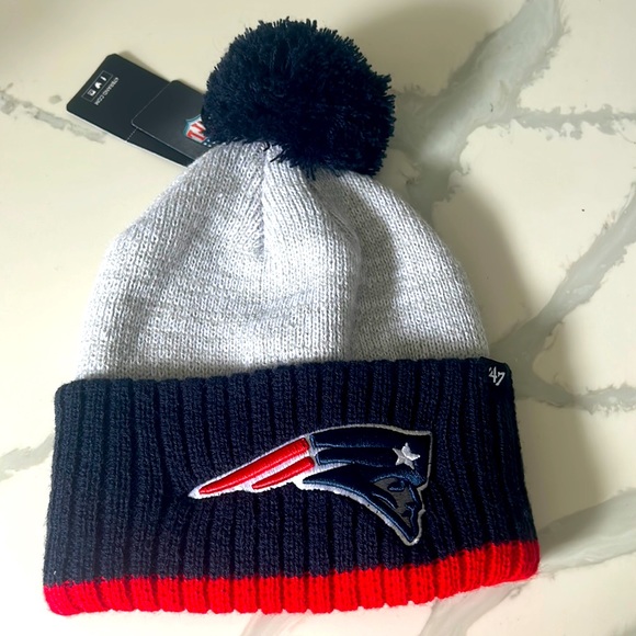 NWT New England Patriots winter hat boys - Picture 1 of 6